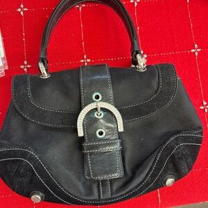 Elegant coach Black Handbag